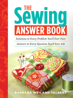 cover image of The Sewing Answer Book